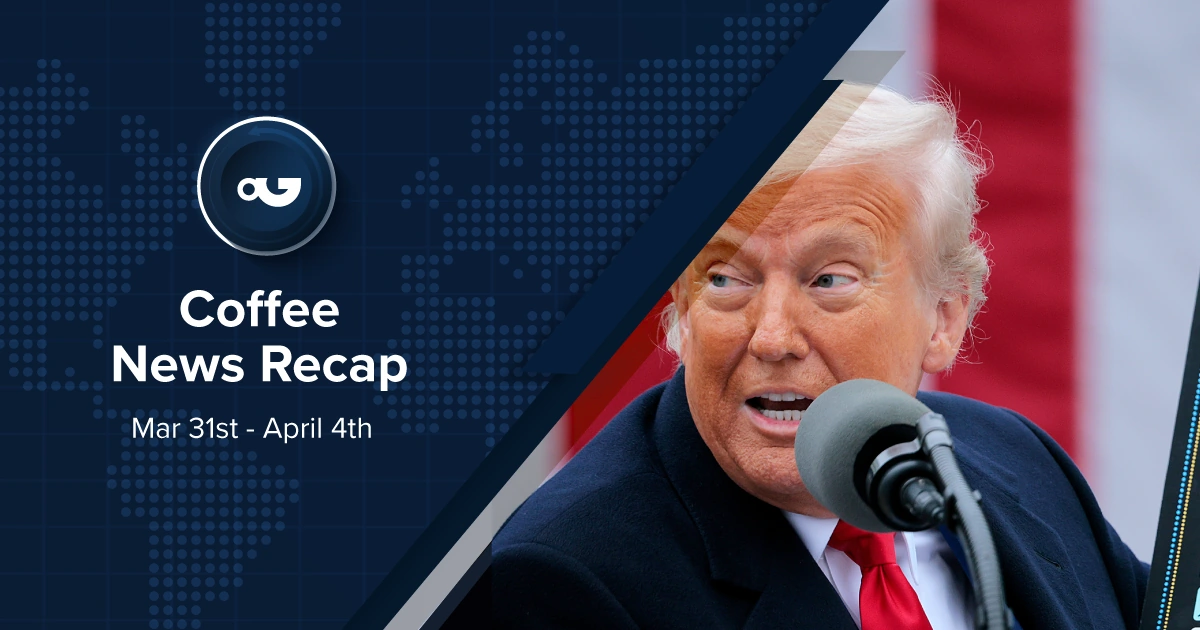 Coffee News Recap, 4 Apr: Trump Announces Sweeping Tariffs That Will Impact Global Coffee Trade, Major Roasters Push For Double-Digit Coffee Price Hikes & Other Stories Coffee News Recap, 4 Apr: Trump Announces Sweeping Tariffs That Will Impact Global Coffee Trade, Major Roasters Push For Double-Digit Coffee Price Hikes & Other Stories