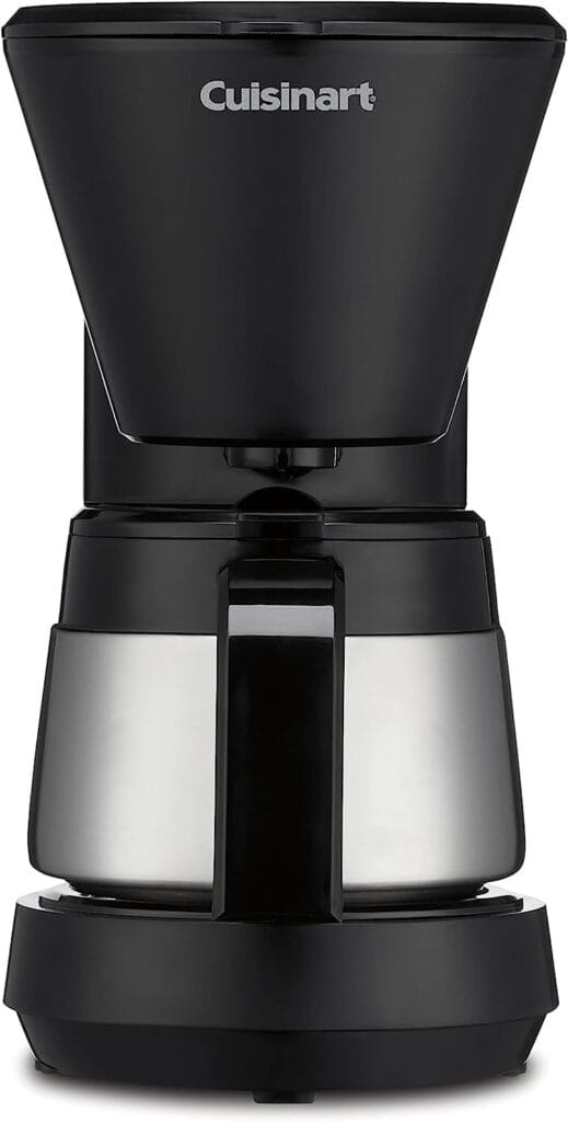 Cuisinart 5-Cup Coffeemaker with Stainless Steel Carafe, DCC-5570NAS