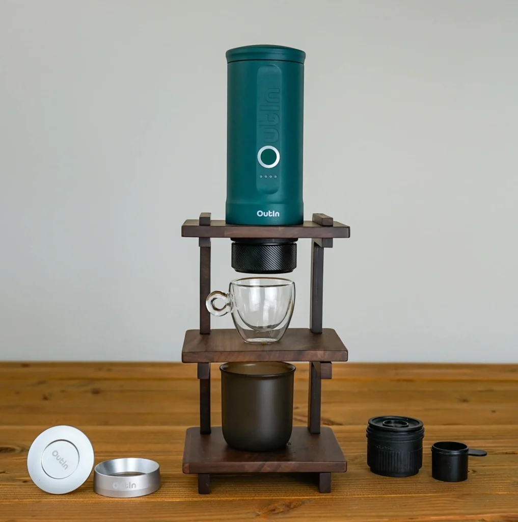 Apparatus Overview: Outin Nano Transportable Coffee Maker