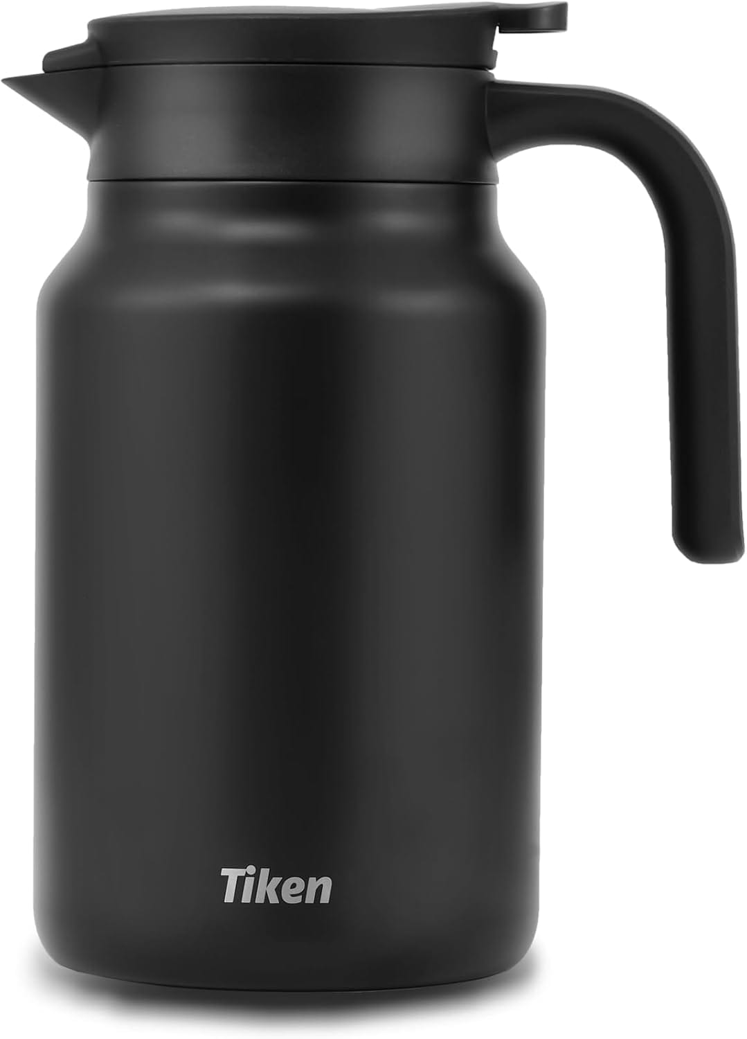 51 Oz Thermal Coffee Carafes For Keeping Hot, Double Wall Stainless Steel Insulated Coffee Carafe, 1.5 Liter Beverage Pitcher (Matte Black) 51 Oz Thermal Coffee Carafes For Keeping Hot, Double Wall Stainless Steel Insulated Coffee Carafe, 1.5 Liter Beverage Pitcher (Matte Black)