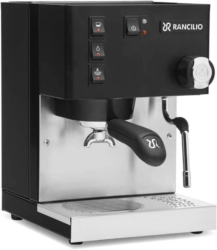 Rancilio Silvia Espresso Machine, Black Rancilio Silvia Espresso Machine, Black