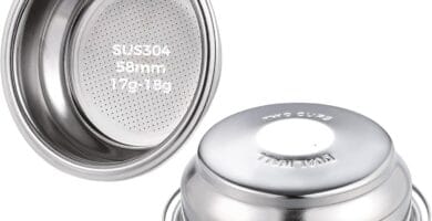 Tuni 58Mm Pressurized Dual Wall Filter Basket 1Pc, Stainless Steel Coffee Filter Replacement Accessories For 58Mm E2 Espresso Machine Tuni 58Mm Pressurized Dual Wall Filter Basket 1Pc, Stainless Steel Coffee Filter Replacement Accessories For 58Mm E2 Espresso Machine