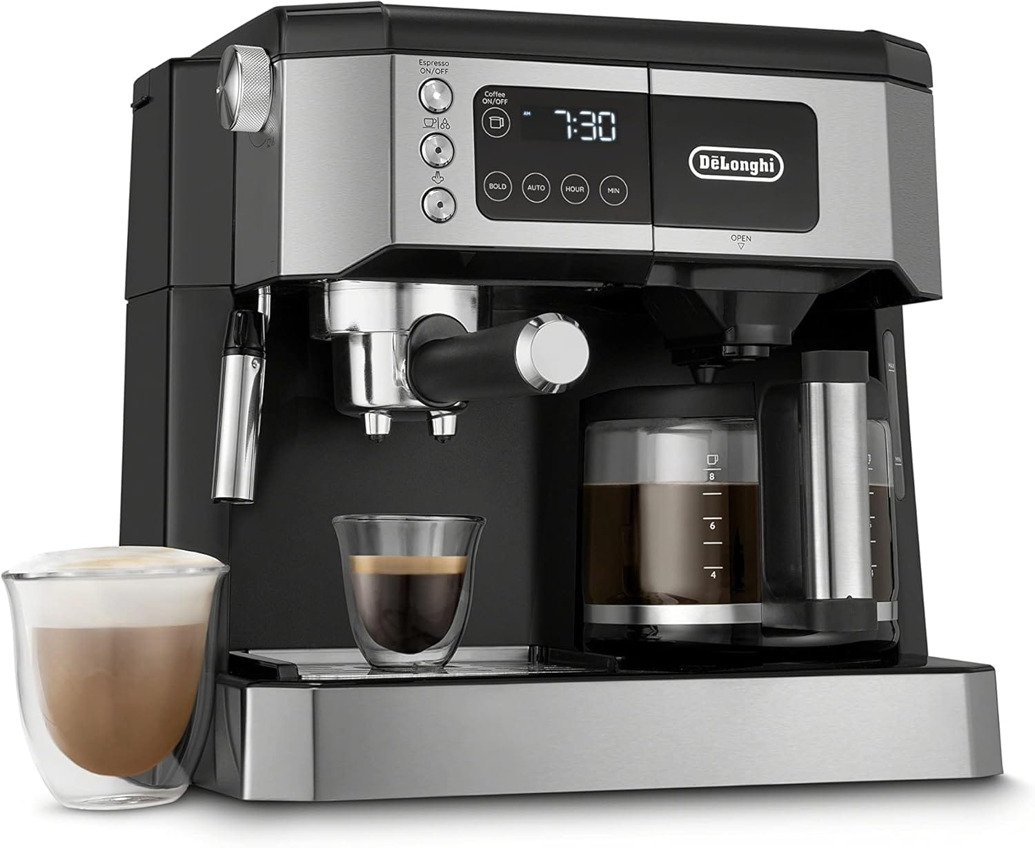 De’Longhi Com530M All-In-One Combination Coffee And Espresso Machine, 47 Ounces De’Longhi Com530M All-In-One Combination Coffee And Espresso Machine, 47 Ounces