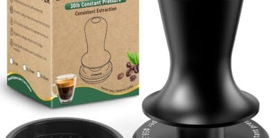 Capmesso Espresso Tamper 58.35Mm: Coffee Tamper For Breville Espresso Machine With Calibrated 3 Spring Loaded – 30Lbs Espresso Accessories Tamper With Sound Feedback, Stand & Ripple Base (58.35Mm) Capmesso Espresso Tamper 58.35Mm: Coffee Tamper For Breville Espresso Machine With Calibrated 3 Spring Loaded – 30Lbs Espresso Accessories Tamper With Sound Feedback, Stand & Ripple Base (58.35Mm)
