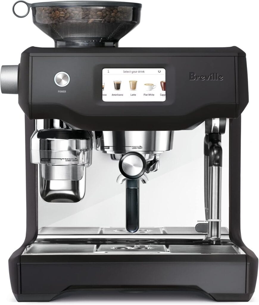 Breville Oracle Touch Espresso Machine Bes990Btr, Black Truffle Breville Oracle Touch Espresso Machine Bes990Btr, Black Truffle