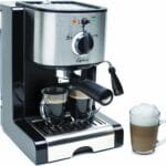 Capresso 116.04 Pump Espresso and Cappuccino Machine EC100, Black and Stainless, 46 oz
