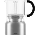 Bodum 17oz Chambord Electric Espresso Coffee Maker, Plastic Carafe w/Wi-Fi Control & Programmable Timer, Polished Stainless Steel