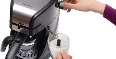 Capresso 303.01 4-Cup Espresso and Cappuccino Machine Black 13.25″ x 7.5″ x 9.75″