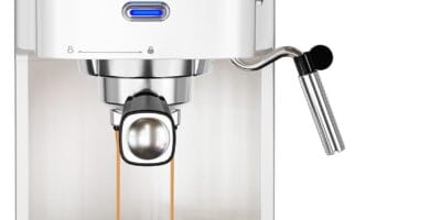 Gevi Espresso Machine 20 Bar High Pressure,Compact Espresso Maker with Milk Frother Steam Wand,Cappuccino,Latte Maker with Adjustable Shot Volume for Home,Gift for Mom and Dad Gevi Espresso Machine 20 Bar High Pressure,Compact Espresso Maker with Milk Frother Steam Wand,Cappuccino,Latte Maker with Adjustable Shot Volume for Home,Gift for Mom and Dad