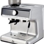 Espresso Machines with grinder, 20 Bar Professional Espresso Maker with Milk Frother & 95 oz Removable Water Tank for Latte and Cappuccino, Espresso Coffee Maker for Home, Stainless Steel