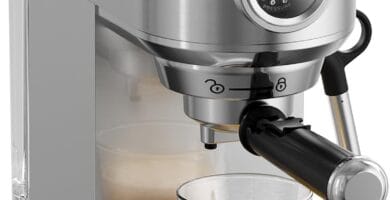 Espresso Machine – 20 Bar Espresso Maker with Milk Frother Steam Wand, Coffee Maker for Latte & Cappuccino, 1450W Semi-Automatic Coffee Machine with 34oz Removable Water Tank, Compact Kitchen Espresso Machine – 20 Bar Espresso Maker with Milk Frother Steam Wand, Coffee Maker for Latte & Cappuccino, 1450W Semi-Automatic Coffee Machine with 34oz Removable Water Tank, Compact Kitchen