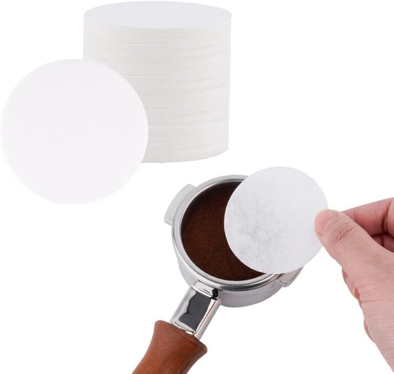 watchget 53mm Espresso Paper Filters – 100 Pcs Unbleached Coffee Filter Papers for Espresso Machine Puck Screen, Compatible with 54mm Portafilter Baskets, Replacement Paper Filters for Barista Tools watchget 53mm Espresso Paper Filters – 100 Pcs Unbleached Coffee Filter Papers for Espresso Machine Puck Screen, Compatible with 54mm Portafilter Baskets, Replacement Paper Filters for Barista Tools