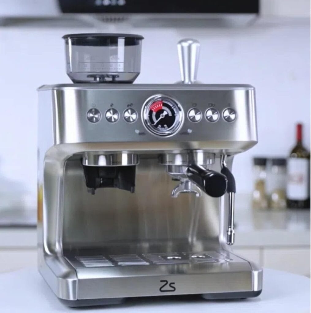 Espresso Machines with grinder, 20 Bar Professional Espresso Maker with Milk Frother & 95 oz Removable Water Tank for Latte and Cappuccino, Espresso Coffee Maker for Home, Silver Espresso Machines with grinder, 20 Bar Professional Espresso Maker with Milk Frother & 95 oz Removable Water Tank for Latte and Cappuccino, Espresso Coffee Maker for Home, Silver