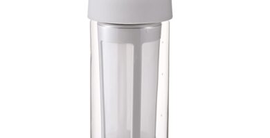 Hario Cold Brew Coffee Wine Bottle, 700ml, Pale Grey