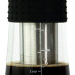 Cafe Crush Club Cold Brew Coffee Maker | Fire Toughened Borosilicate Glass | 304 Stainless Steel Infuser | 1000ml / 34 oz | Cold Brew Iced Coffee Pitcher