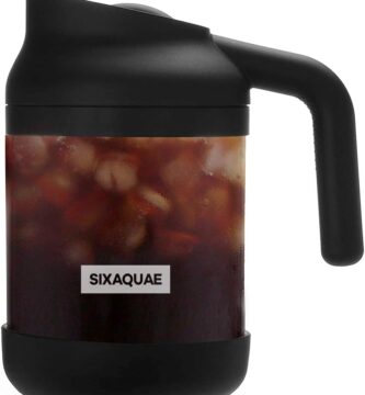 Cold Brew Coffee Maker Stainless Steel Strainer Large,Durable Iced Coffee Maker Cold Brew Pitcher,Dishwasher Safe 38 Oz Iced Tea Maker