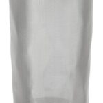 Coffee Filter Cold Brew Coffee Filter Mason Jar Coffee Maker, 304 Stainless Steel Wide Mouth Mesh Cylindrical Filter with White Gasket for Tea Coffee, 5.9in Reusable Coffee