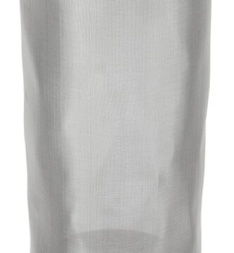 Coffee Filter Cold Brew Coffee Filter Mason Jar Coffee Maker, 304 Stainless Steel Wide Mouth Mesh Cylindrical Filter with White Gasket for Tea Coffee, 5.9in Reusable Coffee