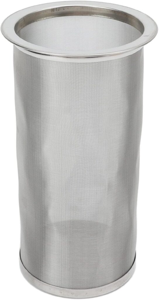 Coffee Filter Cold Brew Coffee Filter Mason Jar Coffee Maker, 304 Stainless Steel Wide Mouth Mesh Cylindrical Filter with White Gasket for Tea Coffee, 5.9in Reusable Coffee Coffee Filter Cold Brew Coffee Filter Mason Jar Coffee Maker, 304 Stainless Steel Wide Mouth Mesh Cylindrical Filter with White Gasket for Tea Coffee, 5.9in Reusable Coffee