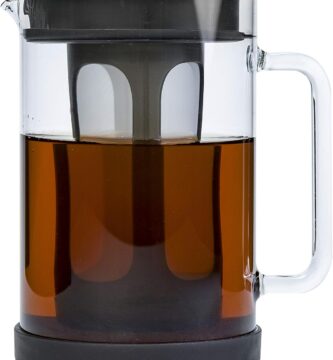 Primula Pace Cold Brew Iced Coffee Maker with Durable Glass Pitcher and Airtight Lid, Dishwasher Safe, Perfect 6 Cup Size, 1.6 Qt, Black Primula Pace Cold Brew Iced Coffee Maker with Durable Glass Pitcher and Airtight Lid, Dishwasher Safe, Perfect 6 Cup Size, 1.6 Qt, Black